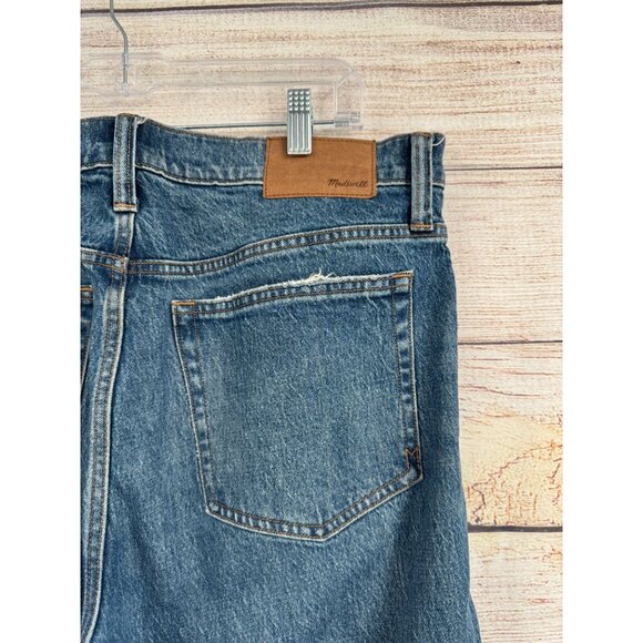 Madewell Relaxed Taper Leg Jeans Women's Size 32x34‎ Blue Medium Wash Denim - Picture 8 of 15
